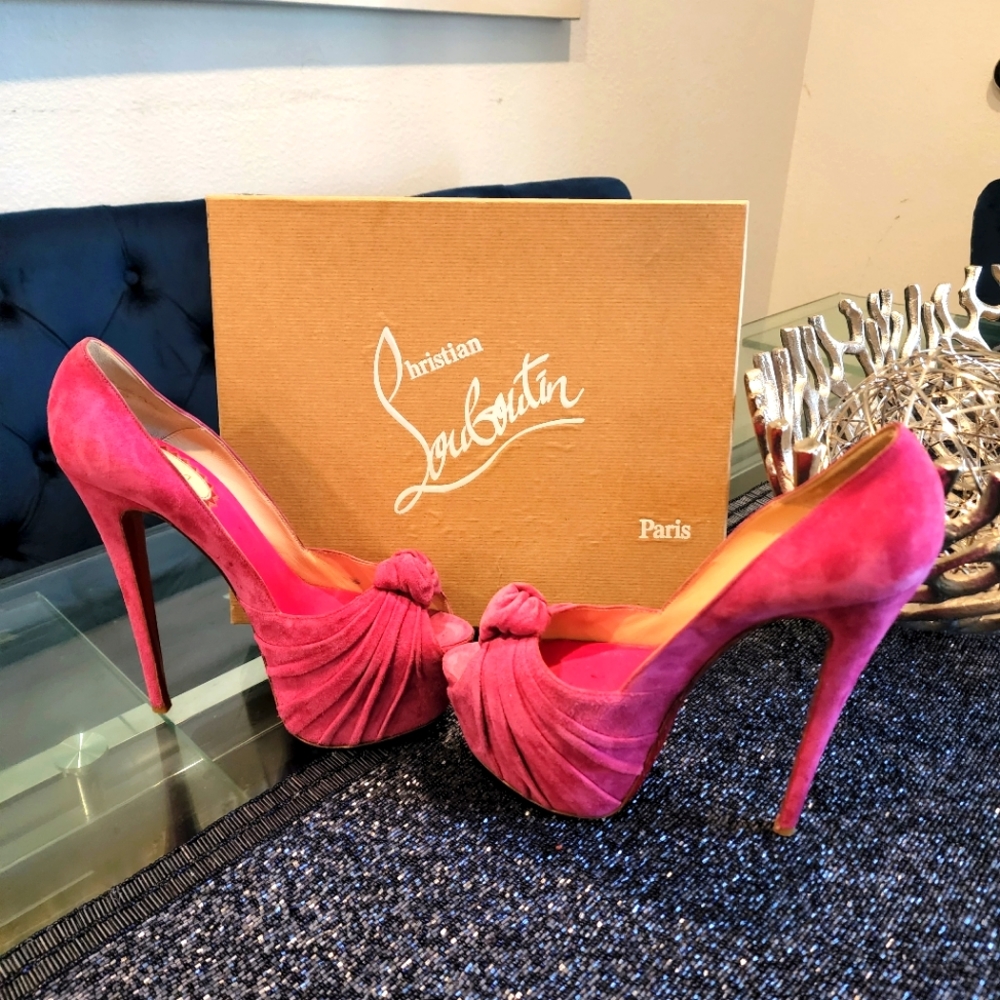 Christian louboutin platform heels